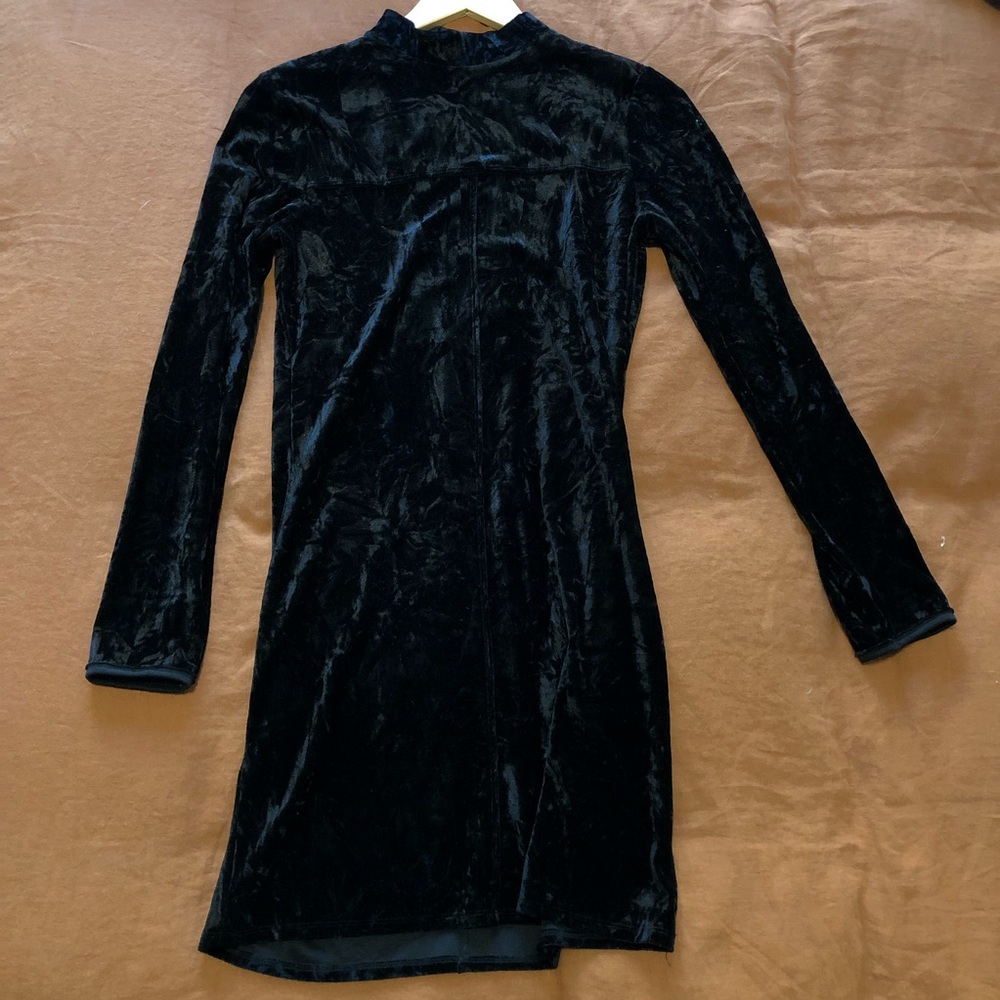 Urban Outfitters Velvet Fitted Dress